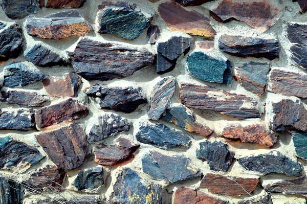 Текстура у вигляді стіни з кольорового кварцу — стокове фото