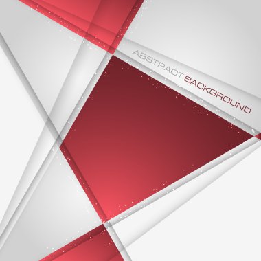 Soyut vektör arka plan ile farklı geometrik şekiller