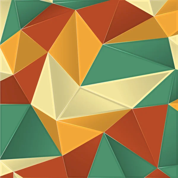 Абстрактний барвистий геометричний багатокутний фон . — стоковий вектор