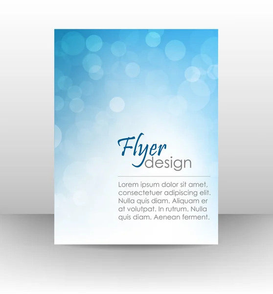 Business flyer sjabloon of corporate banner, cover ontwerp — Stockvector