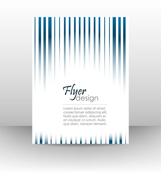 Business-Flyer-Vorlage oder Corporate Banner, Cover-Design — Stockvektor