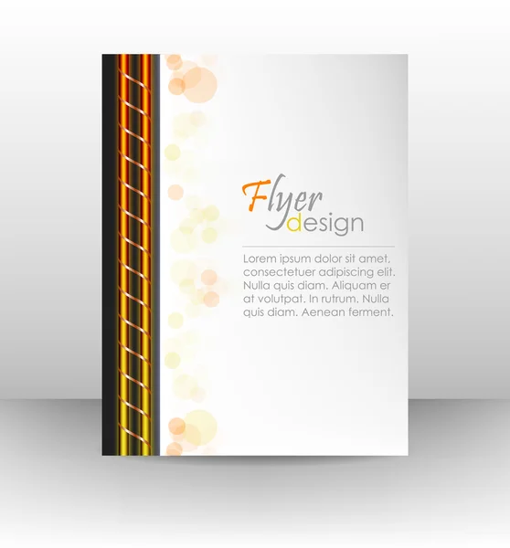 Business-Flyer-Vorlage oder Corporate Banner, Cover-Design — Stockvektor