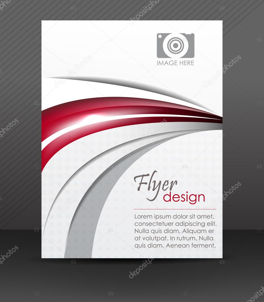 Abstract flyer or cover design