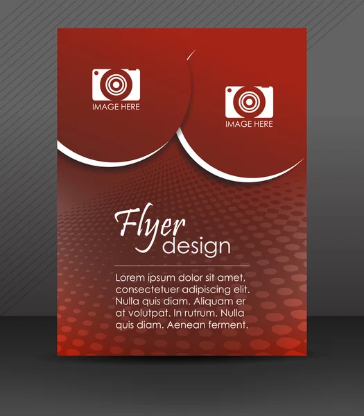 Abstracte flyer of dekking ontwerp, brochure, corporate banner — Stockvector