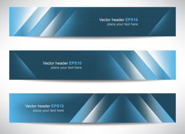 Web üstbilgi veya hassas boyut ile banner