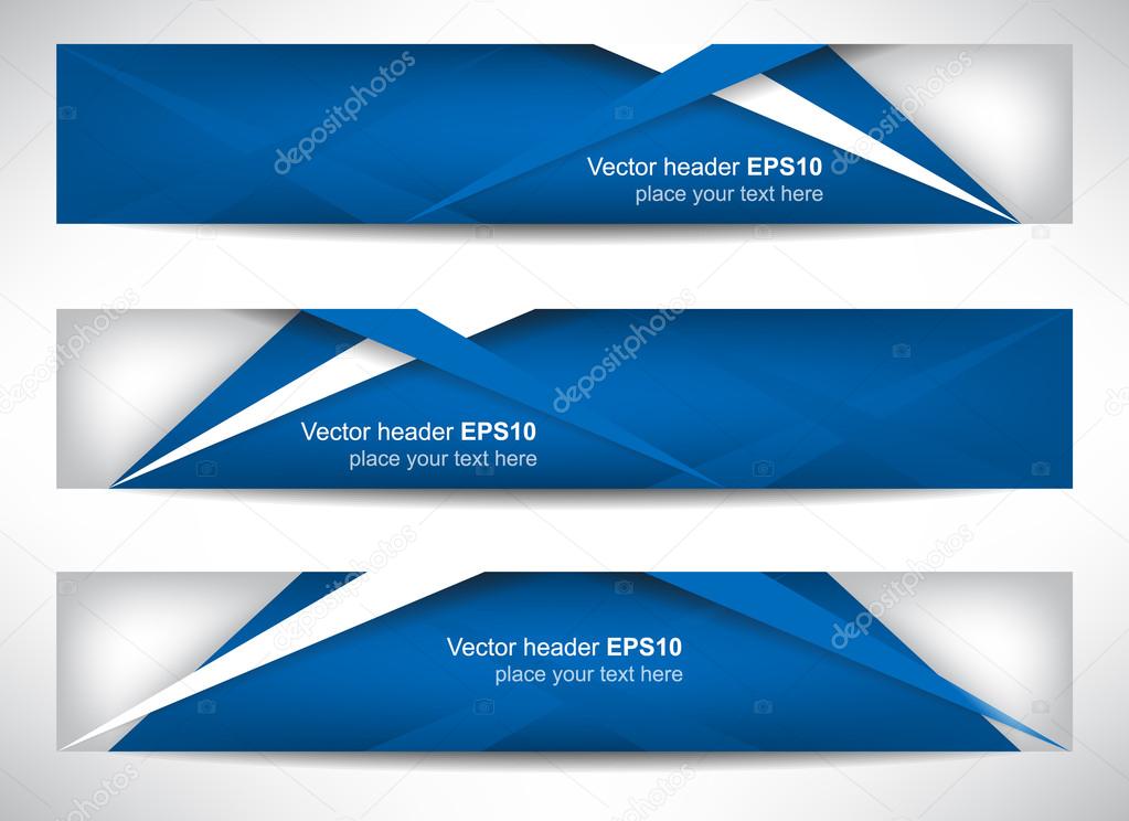 Web header or banner with precise dimension Stock Vector Web header or banner with precise dimension Stock Vector