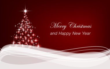 Noel ağacı ile Noel arka plan duvar kağıdı