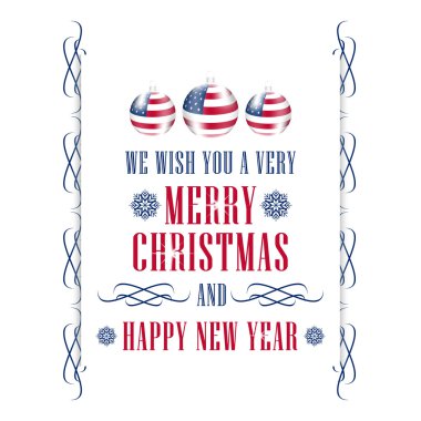 Noel biblo ile Amerikan tarzı vektör arka planda