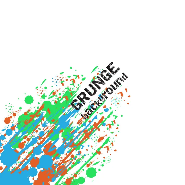 Résumé fond vectoriel grunge coloré — Image vectorielle