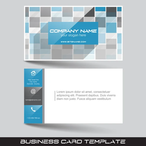 Business card template — Stock Vector