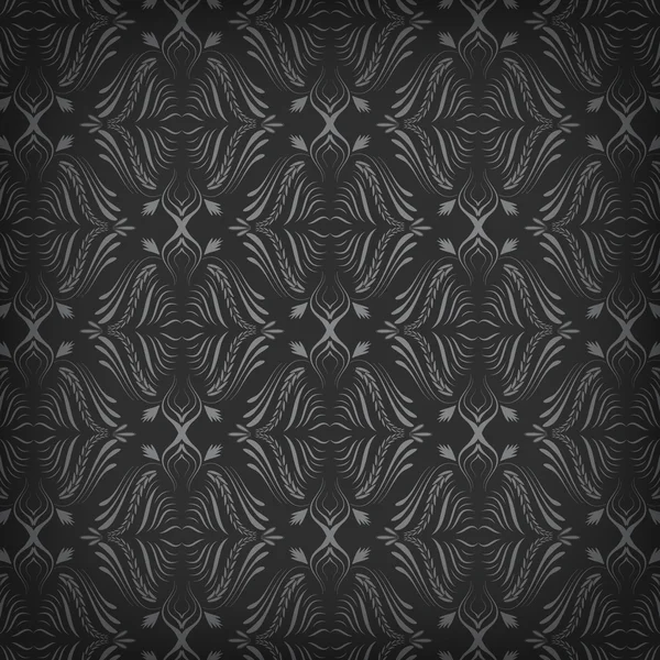 Temné tapeta s bezešvé pattern — Stockový vektor
