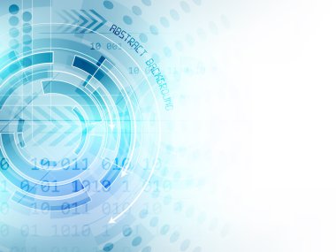 Soyut vektör teknolojisi arkaplanı