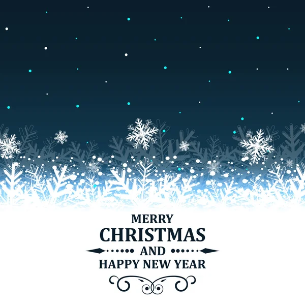 Christmas and New Year abstract vector illustration. — Stock Vector