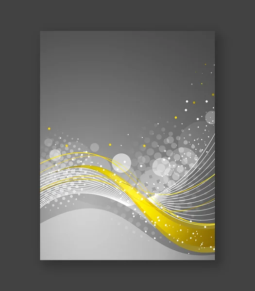 Sjabloon voor Business folder, brochure, cover ontwerp of corporate banner. — Stockvector