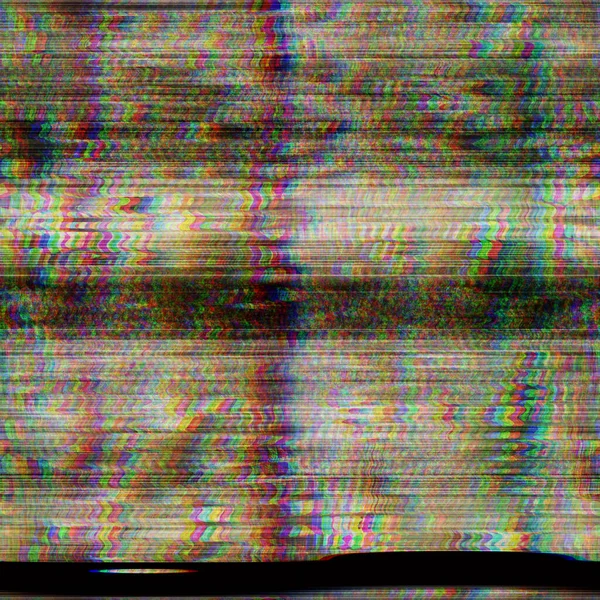 Бесшовный технический глюк компьютерный монитор RGB — стоковое фото