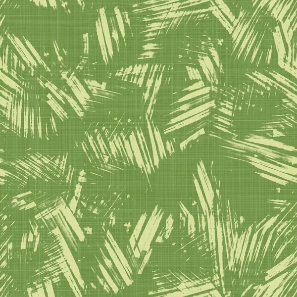 Línea brillante verde hojas tropicales patrón sin costuras — Foto de Stock