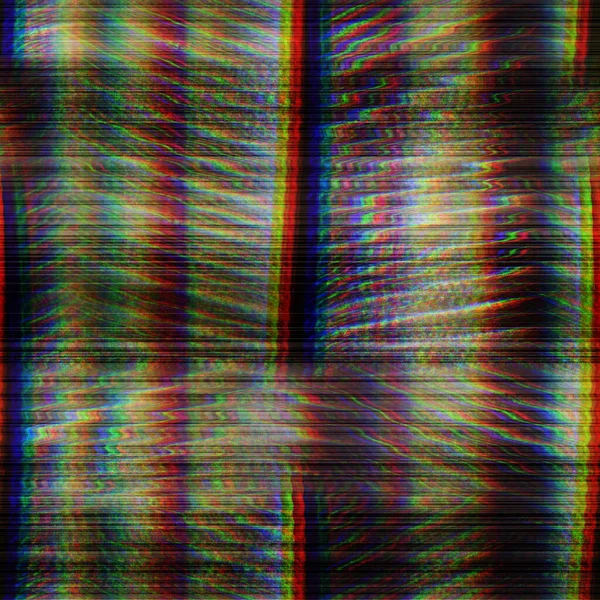 Kusursuz tekno arıza tropikal RGB bilgisayar gürültüsü — Stok fotoğraf
