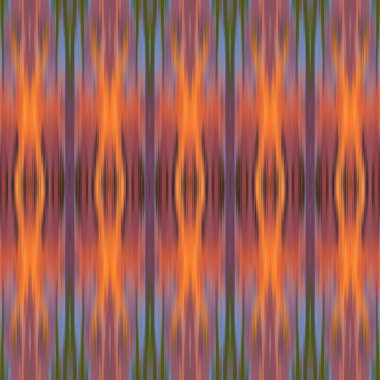 Ikat Soyut Görüntü Kusursuz Modelsiz Etnik Örnekleme