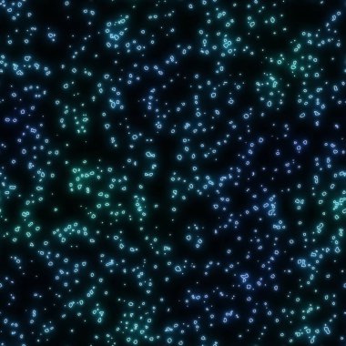 Siyah pürüzsüz desenli neon ışığı