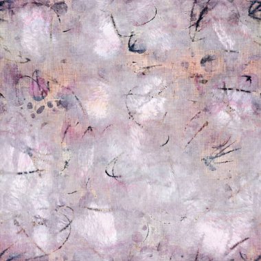 Karışık ortam kolajı pürüzsüz desen örneği çizdi