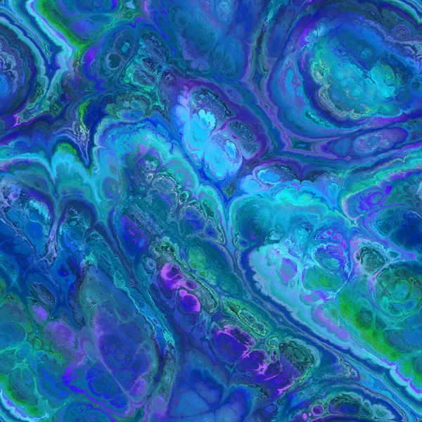 Seamless fractal marble vibrant ornate jpg pattern — Stock Photo, Image