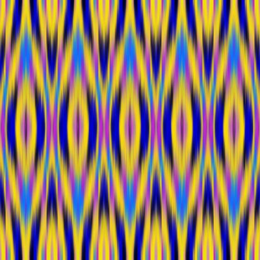 Ikat Soyut Görüntü Kusursuz Modelsiz Etnik Örnekleme