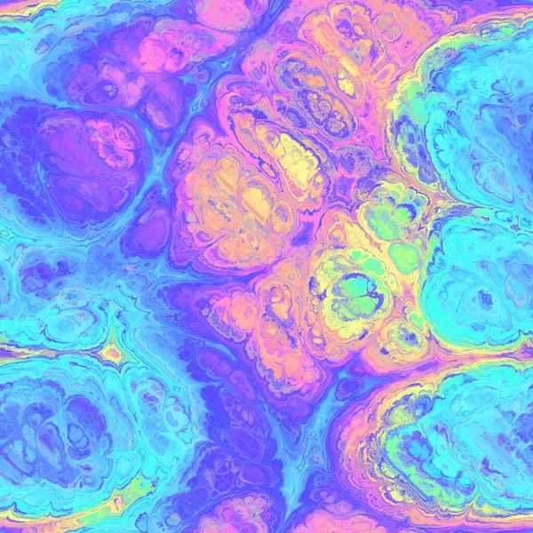 Seamless fractal marmer vibran ornate pola jpg — Stok Foto