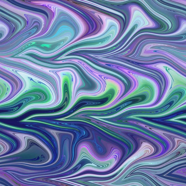 Seamless marble wet ripple wavy fluid pattern — Stock Photo, Image