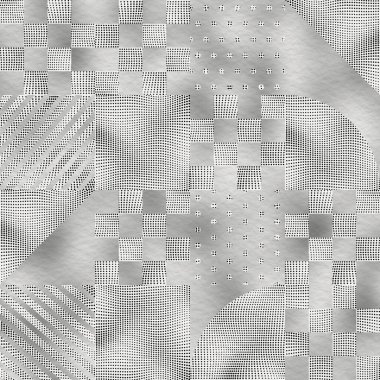 Bulanık arkaplanda kalça rastgele coğrafi desen