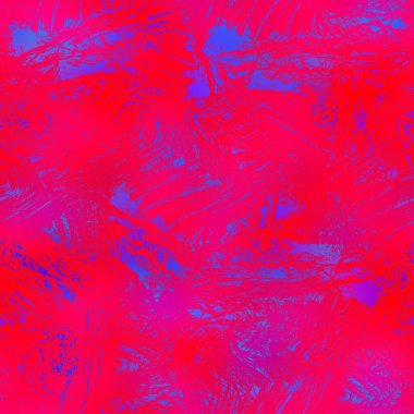 Kusursuz yoğun kırmızı ve mavi yaprak deseni