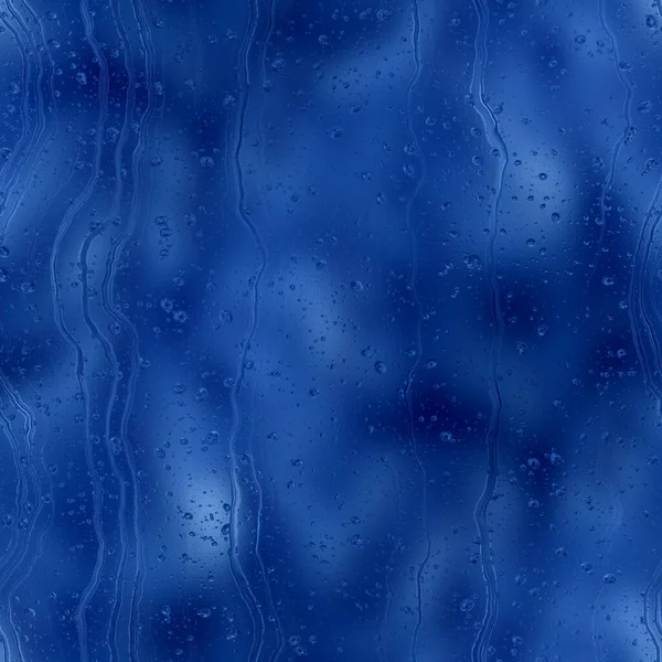 Płynny deszcz kropla wody powtarzać wzór na rozmyciu — Zdjęcie stockowe