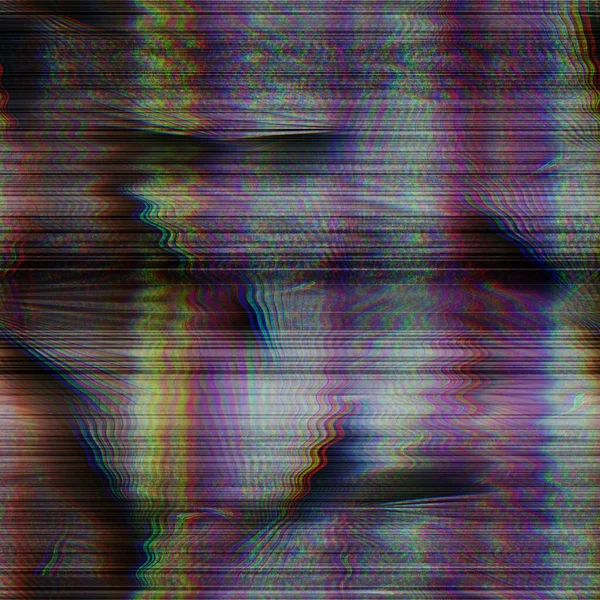 Nahtlose Techno-Panne tropisches RGB-Computergeräusch — Stockfoto