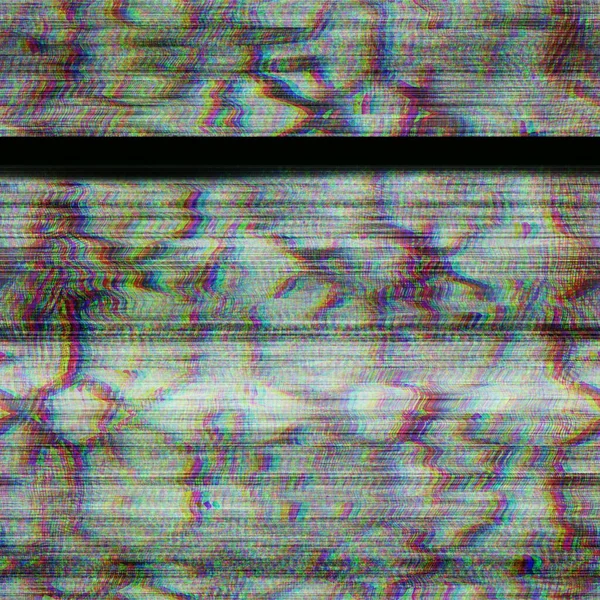 Glitch techno sem costura RGB computador monitor de ruído — Fotografia de Stock