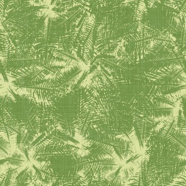 Parlak yeşil tropikal yapraklar pürüzsüz desen
