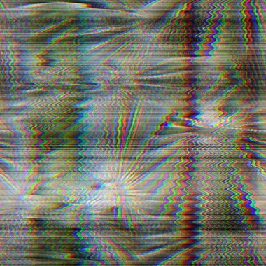 Kusursuz tekno arıza tropikal RGB bilgisayar gürültüsü