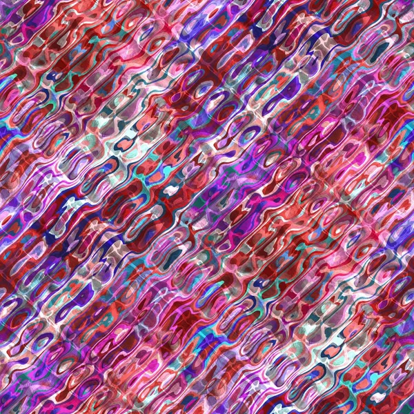 Яркий волнистый деформированный цифровой яркий бесшовный узор — стоковое фото