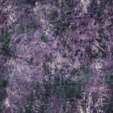 Karamsar mor ve yeşil pürüzsüz desen