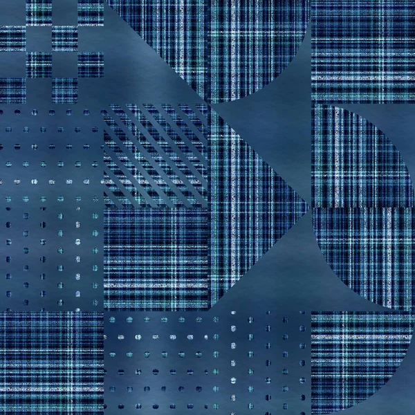 Hip random geo pattern on blurry background — Stock Photo, Image