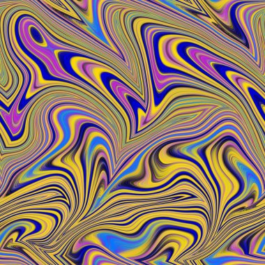 Kusursuz mermer ıslak dalgalı sıvı deseni