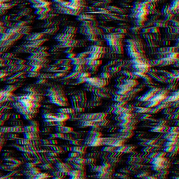 Kusursuz tekno arıza tropikal RGB bilgisayar gürültüsü