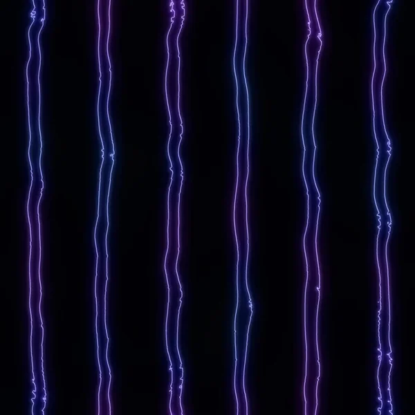 Neon light on black seamless repeat pattern — Stock Photo, Image