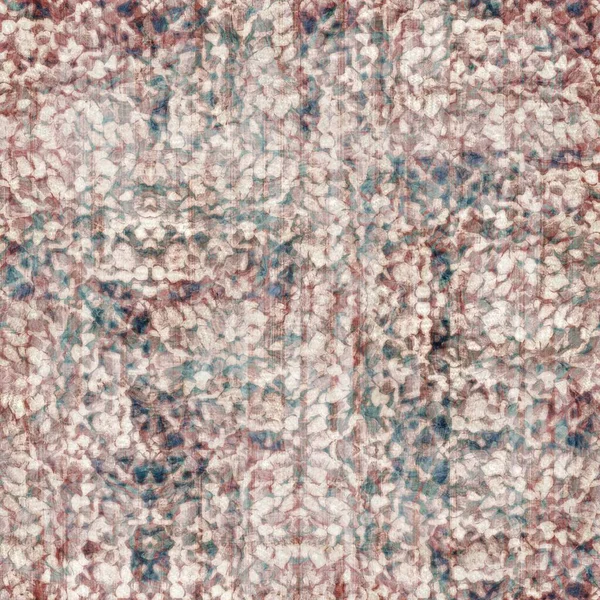 无缝隙的老年绣花地毯纤毛图案 — 图库照片