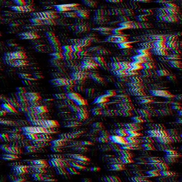 Απρόσκοπτη techno δυσλειτουργία τροπικό RGB θόρυβο του υπολογιστή — Φωτογραφία Αρχείου