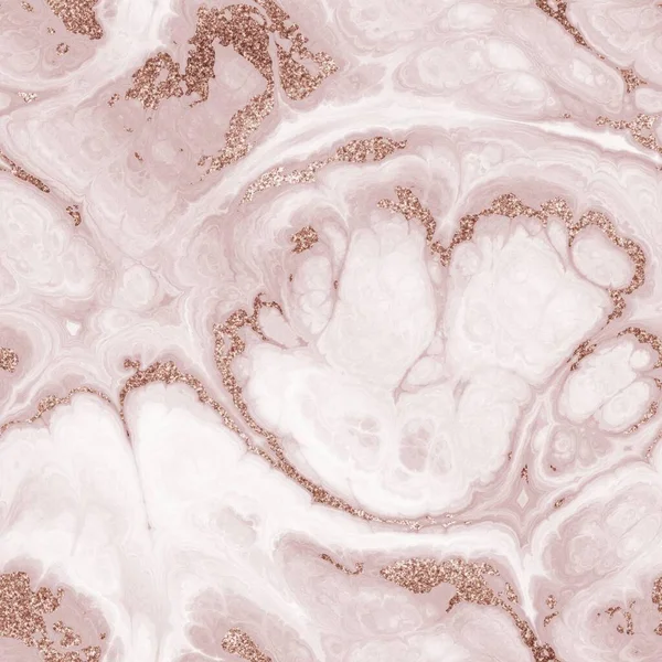 Безшовний рожевий блиск розкішний мармуровий візерунок дизайн — стокове фото