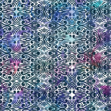 Lux donanması ve beyaz yanardöner jeo pürüzsüz desen