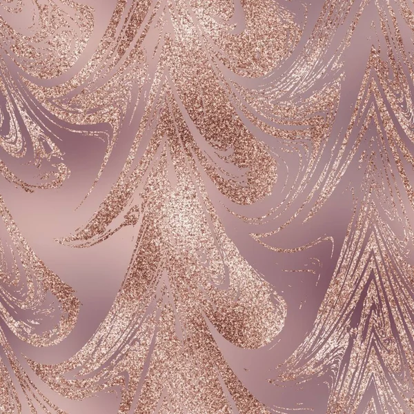 Seamless pink glitter marble streaks on blur — Stock Photo, Image