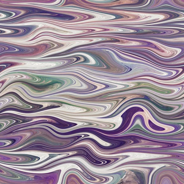 Seamless marble wet ripple wavy fluid pattern — Stock Photo, Image