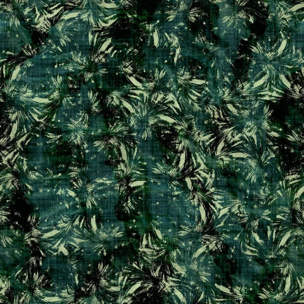 Verde palmera tropical hojas patrón sin costura — Foto de Stock