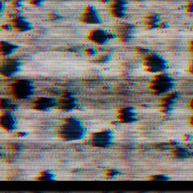 Kusursuz teknik arıza RGB bilgisayar monitörü gürültüsü