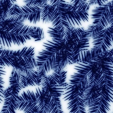 Kusursuz mavi ve beyaz seramik tasarım